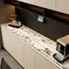 Armário de TV de luxo e de alta qualidade, aparador de sala de jantar, porta-copos, protetor de bancada de sapateira, tapete de entrada, toalha de mesa para adega