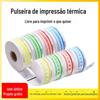 Pulseira de impressão térmica descartável personalizada para admissão de pacientes em hospitais adultos Pulseira de transferência de cinto de carbono