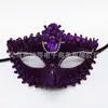 Máscara Nova com Renda Veneziana Banhada a Ouro com Strass Embutido Máscara de Baile de Máscaras Carnaval Adereços