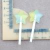 Amor Paleta Estrella de Cinco Puntas DIY Productos Hechos a Mano Dulce Resina Pegamento Crema Accesorios Material para Decoración de Carcasa de Teléfono Móvil