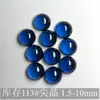 Cabujón de Turquesa Azul Ovalado, Turquesa Sintética Nano, Cara de Anillo de Turquesa Azul Liso con Base Plana, Piedra Suelta, Diamante con Base Plana, Directo del Fabricante