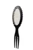 Peine de Gradiente Hueco Transfronterizo, Peine Ovalado para Alisar el Cabello Lacado, Peine Ovalado para Peinar el Cabello Esponjoso, Peine Oscilante
