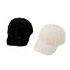 Gorra de béisbol para mujer, invierno, estilo coreano, circunferencia de cabeza grande, felpa, estilo occidental, protección para los oídos, gorra con visera, sombrero de otoño e invierno, venta al por mayor