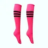 Calcetines de Fútbol Transfronterizos para Niños, Hombres, Mujeres, Adultos y Niños, Anti-Pilling, Grosor Medio, Alta Elasticidad, Calcetines de Fútbol Largos de Color Sólido