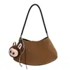 Bolso de Hombro de Moda, Bolso Casual de Nuevo Estilo para el Trabajo con un Toque de Lujo, Bolso de Hombro para Mujer Versátil Retro de Moda