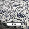 Tela Estampada Azul de Algodón y Lino Mediana Fondo Blanco Porcelana Azul y Blanca Tela Decorativa para Ropa de Mesa Ropa Algodón Puro por Defecto