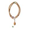 Pulseira original Baixiang de sementes, multicírculo, moda nacional, estilo étnico, Barbie, escultura de sândalo, elefante de desenho animado, deus, pingente de bebê, pulseira Wenwan