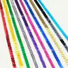 Atacado de fábrica 6mm renda de miçangas coloridas acessórios de vestuário renda financeira conexão renda de lantejoulas a laser