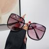 Novos óculos de sol bb estilo olho de gato feminino proteção solar especialista sênior transmissão ao vivo geração proteção UV armação grande óculos de sol emagrecedores masculino