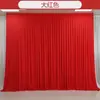 Cortina de Gaze Espessa para Fundo de Casamento Off-White Seda Leite Cortina de Palco Tecido para Pedido de Casamento Cena de Aniversário de Jardim de Infância