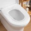 Internet Popular Toilet Pad Household Knitted Warm Toilet Cover Thickened Toilet Ring Toilet Cover Winter Toilet Pad Atacado