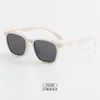 P28031 Gafas de Sol de Estilo Nuevo con Montura Cuadrada Simple para Hombres y Mujeres, Venta al por Mayor Transfronteriza, Cómodas y de Gama Alta, Se Pueden Personalizar con Lentes Graduados