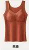 Camiseta Térmica Sexy de Renda para Mulheres, Base Fixa de Lado Duplo Escovado Tudo-em-Um, Roupa Íntima Slim, Camiseta para Usar por Baixo