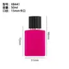 Botellas de Perfume Afelpadas en Stock, Botellas Pequeñas de Vidrio Transparentes, Procesamiento Personalizado, Botellas con Atomizador de 50 ml, Botellas Vacías, Tapones Afelpados para Perfume