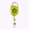 Outono Chuva Metal Fácil Pull-up Fivela Liga de Zinco Quadro Externo Fácil Pull-up Oval Telescópico Chaveiro Empurrador de Plástico