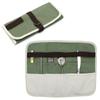 Bolsa de almacenamiento para vajilla de barbacoa para camping al aire libre, cuchara plegable, cuchillo, tenedor, palillos, cubierta protectora, bolsa para vajilla de viaje para el hogar
