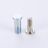 Fabricante de Tornillos Giratorios de Hierro Galvanizado de Alta Resistencia M4M5M6, Soportes de Acero Inoxidable, Tornillos Planos Fresados, Tornillos Planos de Posición Fresados