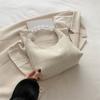 Nuevo Bolso de Mano Chino con Cuentas para Mujer 2024 Principios de Otoño Nuevo Bolso de Hombro Cruzado con Cadena Textive Bolso Pequeño de Axila