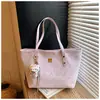 Bolso Grande Casual para el Traslado Diario Debajo del Brazo para Mujer 2026 Nuevo Versátil Bolso para Estudiante Universitario Clase Bolso Tote de Gran Capacidad para Principios de Primavera