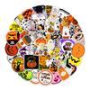50 nuevas pegatinas de graffiti de Halloween, pegatinas decorativas para teléfono móvil, vaso de agua, computadora, venta al por mayor
