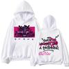 Sudadera con capucha de anime caliente Arcane-Jinx Harajuku Pulóver Tops Hombre Mujer