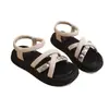 Sandalias para Niñas, Moda de Verano para Exteriores, Nuevo Estilo 2026, Sandalias Infantiles de Alta Gama con Pedrería, Chanclas, Sandalias de Playa Antideslizantes