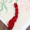Hilo de Seda Sin Torcer, Envoltura Tradicional de Flor de Terciopelo, Materiales Hechos a Mano, Hilo de Seda Sin Retorcer, Venta al por Mayor de Accesorios Hanfu