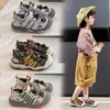 Sandalias de Verano 2026 para Niños con Protección en los Dedos, Transpirables de Malla, Antideslizantes, para Exteriores, Casuales, Deportivas de Playa para Niños y Niñas