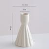 Suporte de Vela Cerâmico Simples Criativo Shumen Decoração de Casa Mesa de Entrada Jantar à Luz de Velas Decoração Romântica com Velas