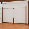 Nuevo Estante de Exhibición para Tienda de Ropa, Estante Lateral para Colgar Ropa de Mujer Montado en la Pared, Perchero de Pie, Estante de Exhibición de Ropa de Acero Inoxidable