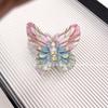 Horquilla de mariposa con diseño de hada de Corea del Sur, pinza para el pelo para la parte trasera, pinza para el pelo roja para mujer, pinza para el pelo, tocado