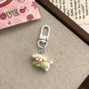 Chaveiro Fofo de Suéter de Inverno Dachshund Cachorro Pingente Animal de Desenho Animado Casal Presente Simples para Pendurar Mochila Escolar Estudante