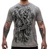 2024 Nueva Camiseta Casual para Hombre con Estampado Digital de Moda Transfronteriza Imitación Algodón Estampado Digital Camiseta 3D Personalización Pod