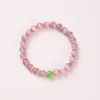Coleção de Pulseiras com Design de Pedra Olho de Gato, Pulseira Simples Olho de Gato Estilo Chinês para Mulheres, Alto Valor Estético, Exquisita e Versátil, Atacado de Fábrica