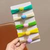 Gomas para el Cabello de Estudiante para Niñas, Bandas para Cola de Caballo y Moños, Suaves con el Cabello, Accesorios para el Cabello para Niñas Pequeñas