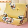 Fundas de almohada de látex de terciopelo de leche, un par de fundas de almohada de franela color coral para niños 40X60 Fundas protectoras para almohadas viscoelásticas