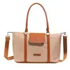 2026 Bolso Grande de Estilo Coreano Simple para Viajes Diarios para Mujer, de Gama Alta, Ligero, Gran Capacidad, Bolso de Mano con Asa al Hombro