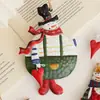 Decoraciones Navideñas Nuevas Transfronterizas Colgante de Muñeco de Nieve de Hierro Pintado a Mano Retro Colgante de Muñeco de Nieve de Hierro de Doble Cara Colorido