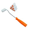 Rodillo Pequeño de 2 Pulgadas Rodillo Pequeño para Pulgar Proceso de Fusión en Caliente Rodillo Pequeño Canaleta Ligera Tira de Luz Brocha para Reparación de Paredes Pintura Pintura