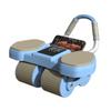 Rueda Inteligente de Fitness Abdominal, Rebote Automático de Cuatro Ruedas, Temporizador de Pantalla Grande, Entrenamiento de Músculos Abdominales para Hombres y Mujeres, Equipo de Fitness para Reducción Abdominal y Tonificación Abdominal para Hombres y Mujeres
