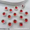 Caja Mágica Mariposa de Diamante Calabaza Corazón Flor Redonda Multicolor Ocho Agujeros Separadores Cuentas DIY Pulsera de Cuentas Accesorios para Collares