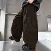 Pantalones de trabajo para niños 2026 estilo nuevo, colección de primavera para niños mayores, pantalones rectos geniales y elegantes para street dance, colección de primavera y otoño, modernos para niños
