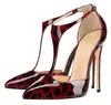 Abastecimiento transfronterizo Zapatos de moda europeos y americanos Puntiagudos Dorados Romanos Tacón de aguja Zapatos de mujer AliExpress Talla grande Tacones altos