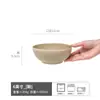 Cuenco Japonés de Cerámica para Ramen, Cuenco para Ensalada, Vajilla Mate al por Mayor, Cuenco Estilo Retro para el Hogar, Plato Redondo, Cuenco para Postre