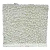 Amazon Transfronterizo Tela Blanca Base Flor de Simulación Pared de Fondo Pared de Flores Rosa Hortensia Decoración de Boda Pared de Flores