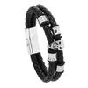 Pulsera de aleación con hebilla magnética estilo punk para hombre, estilo retro hip hop, con calavera negra, gran oferta de AliExpress.