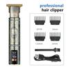 Cortador de Cabelo T9 Universal Transfronteiriço Cortador Elétrico Display Digital de Tela Grande Doméstico Cortador Elétrico Barbeador de Cabeça de Óleo para Esculpir Cortador de Barbeiro