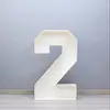 Caja de globos grande para fiestas de cumpleaños, suministros para atmósfera, tablero KT, forma de globo digital, diseño de escena de decoración tridimensional