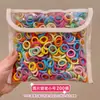 Cuerda para el pelo de alta elasticidad para niñas que no daña el pelo, Goma para el pelo de bebé, Banda de goma duradera, Cuerda para el pelo para niños con buena elasticidad