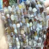 8-10mm pedras naturais contas soltas ametista ágata furo reto cascalho acessórios para joias DIY contas amorfas